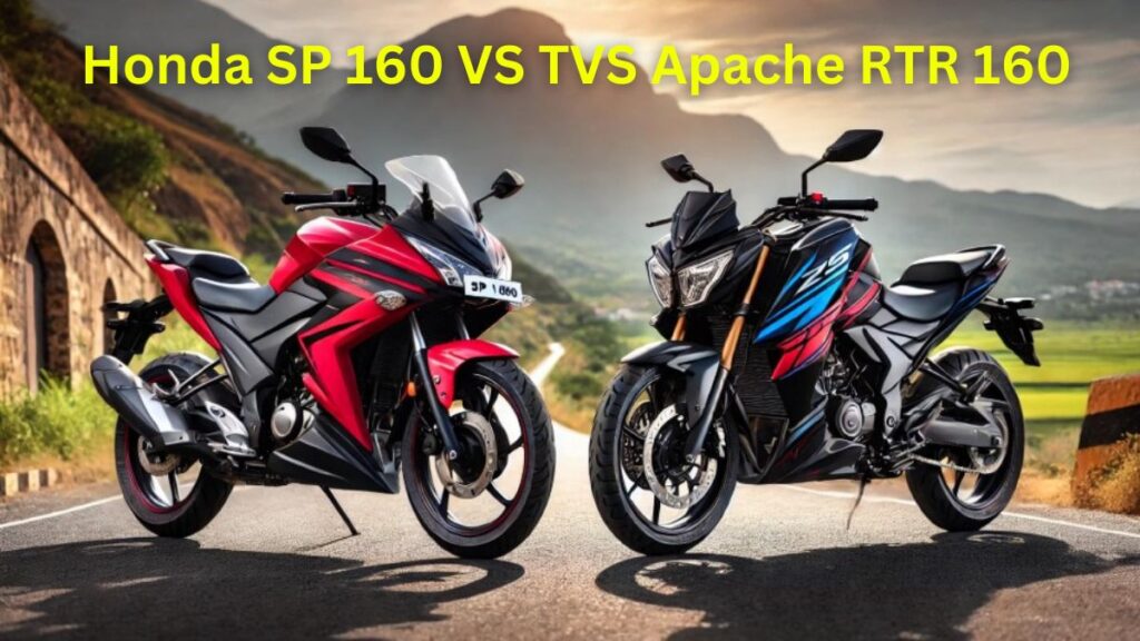 Honda SP 160 VS TVS Apache RTR 160